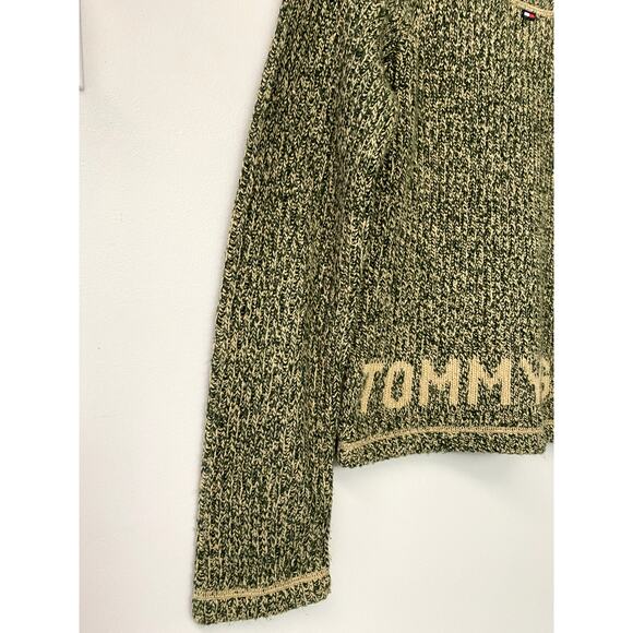 Y2K Tommy Hilfiger Tommy Girl Wool Blend Sweater Women's L - Picture 7 of 9